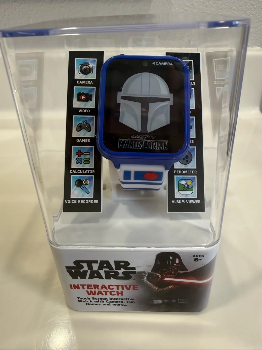 New Star Wars The Mandalorian Interactive Kids Smartwatch - Blue